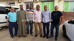 بالفيديو: الضفادع البشرية "تجمع غواصي يافا" يقدمون واجب العزاء في النقب 